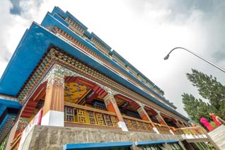 Inde, Sikkim, Monastère de Rumtek, Karmapa