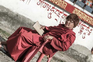 Inde, Sikkim, Monastère de Rumtek, Karmapa