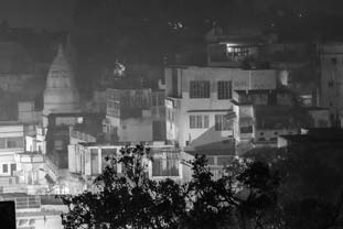 Les toits de Varanasi
