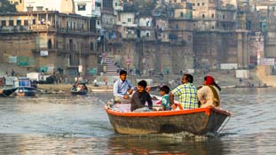 La vie sur le Gange, Varanasi