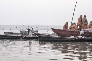 La vie sur le Gange, Varanasi