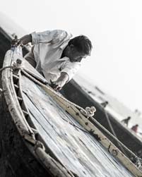 Sur les Gath, Inde, Varanasi