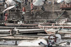 Sur les Gath, Inde, Varanasi