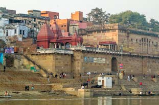 Sur les Gath, Inde, Varanasi