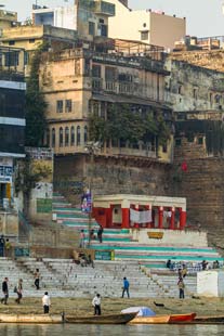 Sur les Gath, Inde, Varanasi