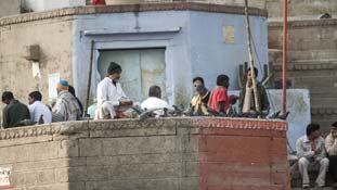 Sur les Gath, Inde, Varanasi