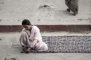 Sur les Gath, Inde, Varanasi