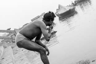 Sur les Gath, Inde, Varanasi