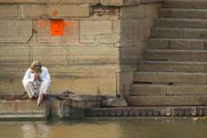 Sur les Gath, Inde, Varanasi