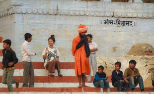 Sur les Gath, Inde, Varanasi