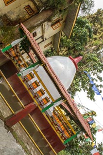 Inde, Sikkim, Monastère enchey