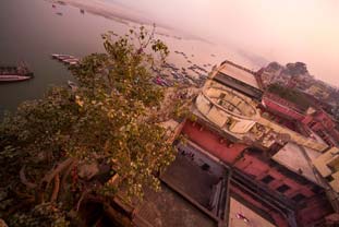 Les toits de Varanasi