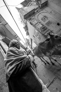 Les ruelles de Varanasi