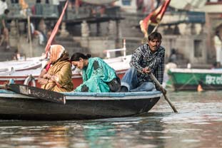 La vie sur le Gange, Varanasi