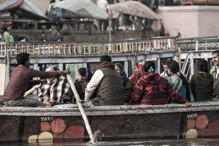 La vie sur le Gange, Varanasi