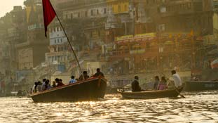 La vie sur le Gange, Varanasi