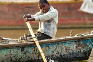 La vie sur le Gange, Varanasi