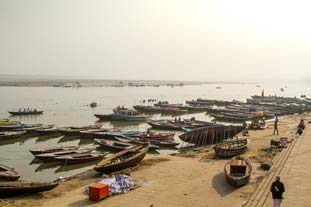 La vie sur le Gange, Varanasi