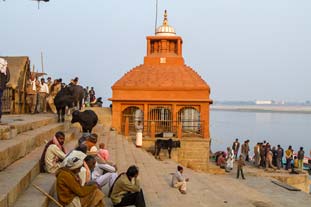 Sur les Gath, Inde, Varanasi