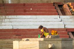 Sur les Gath, Inde, Varanasi