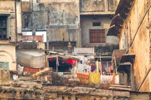 Sur les Gath, Inde, Varanasi