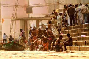 Sur les Gath, Inde, Varanasi