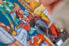 Sur les Gath, Inde, Varanasi