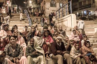 Sur les Gath, Inde, Varanasi