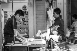 Tsukiji - Le marché aux poissons